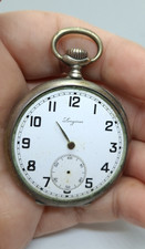 LONGINES EFCO 18.69 N SILVER 0,800 OROLOGIO TASCA POCKET WATCH MONTRE A GOUSSET