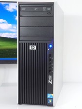 HP Z400 Windows XP Gaming PC Intel 6x 3,46 GHz 500 GB 4 GB FireWire DVD-RW NVIDIA