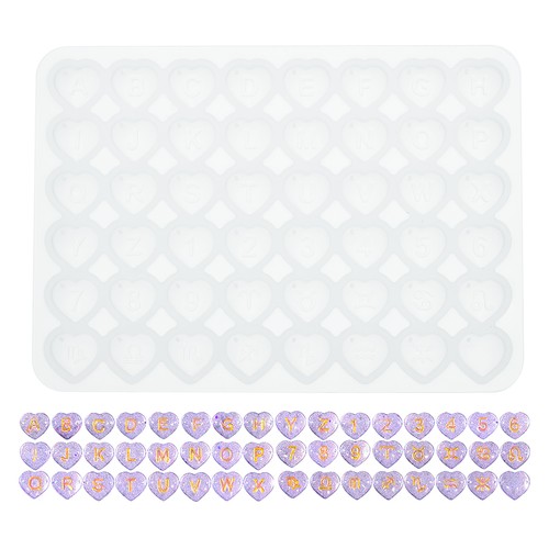 Stampi silicone per lettere - silicone,