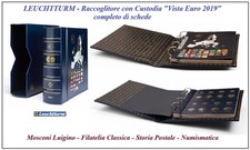 LEUCHTTURM - Raccoglitore "VISTA EURO 2019" - completo - nuovo !!!!