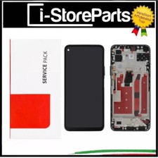 DISPLAY LCD FRAME TOUCH PARI ORIGINALE SERVICE HUAWEI P40 LITE 5G CDY-NX9A NERO