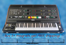 YAMAHA CS 1x 2x 5 6x 30 50 60 80 AN1x AN200 SK20 SS30 SINTETIZZATORE magnete frigorifero