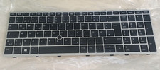 Tastiera Tedesca HP EliteBook 850 G5 G6 Frame Silver Puntatore RETROILLUMINATA