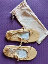 SCARPA GINNASTICA ARTISTICA IN PELLE - DANZA - FREDDY - PILATES - UNISEX - N 43