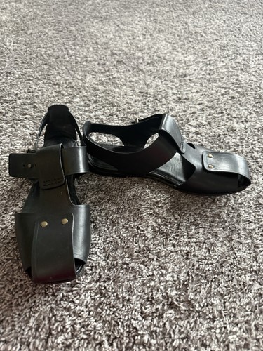 Zara leather shoes - leather,