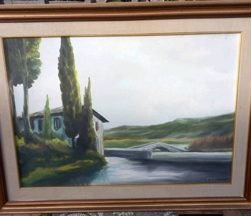 Quadro 70x50 paesaggio - quadro,