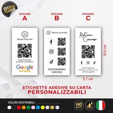 Etichette Adesive QR Code