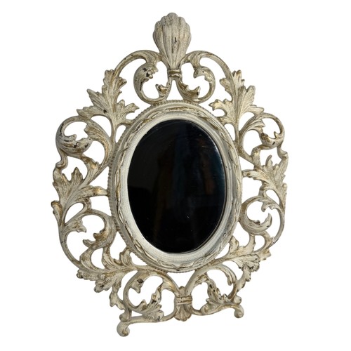 Specchio antico decorato
