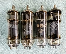 Tubo elettronico vintage tipo