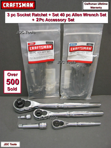 Craftsman hand tools 3pc - craftsman,