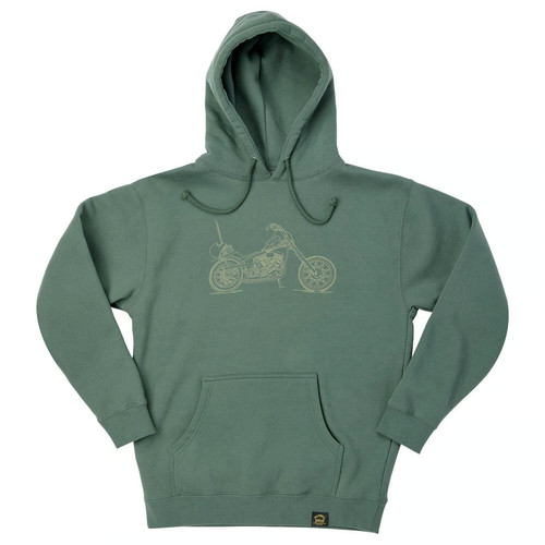 Felpa con cappuccio biltwell - cappuccio,
