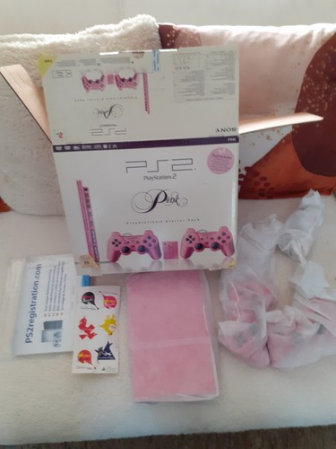 Console playstation ps2 pink - console,