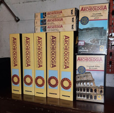 VIAGGIO NELLE MERAVIGLIE DELL'ARCHEOLOGIA - ed. DeAGOSTINI - 33 VHS - 5 volumi