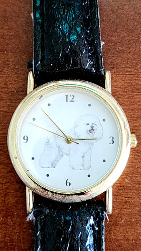 Orologio vintage cane maltese - vintage,