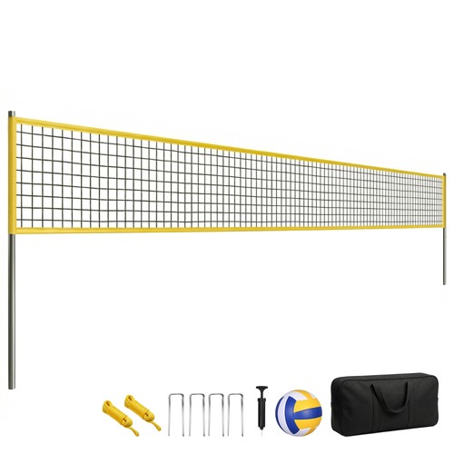 Sportnow set rete pallavolo - set,
