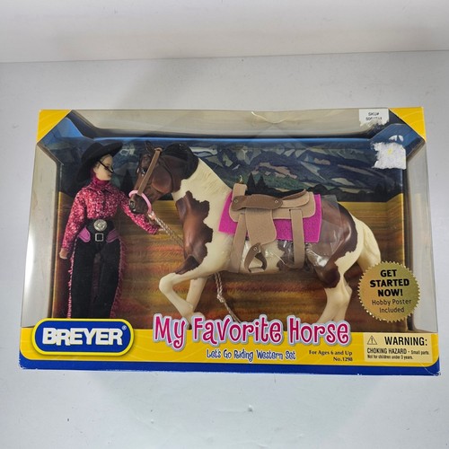 Breyer lets riding western - breyer,