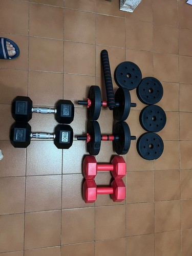 Set manubri pesi kg - pesi, 20