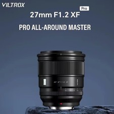 VILTROX 27mm F1.2 Pro Auto focus Large Aperture Lens for Fujifilm Fuji X-Mount 