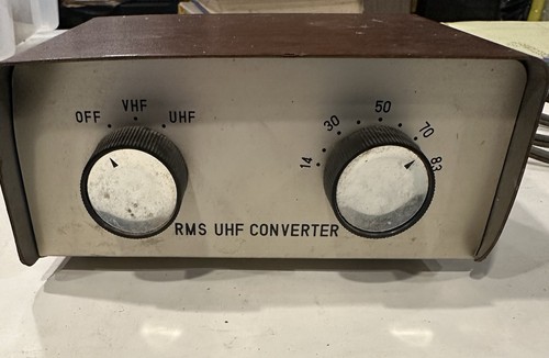 Rms uhf convertitore vintage - rms,