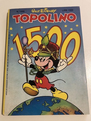 Topolino 1500 numero tondo - *,
