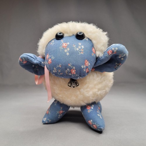 Peluche pecora agnello bianco