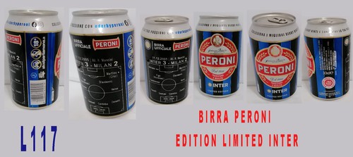 Lattina birra peroni inter - birra,