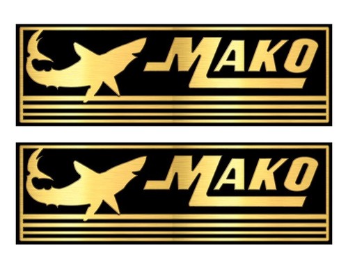Two mako boat - boat, golden