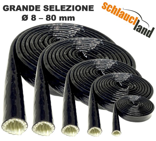 Tubo silicone nero guaina anti - tubo,