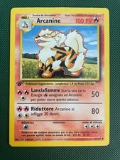 ARCANINE- PRIMA EDIZIONE - SET BASE - POKEMON TCG - EXC NEAR MINT - 23/102 - 2
