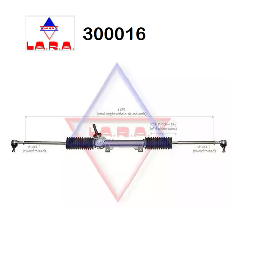 Scatola guida sterzo - sterzo, citroen