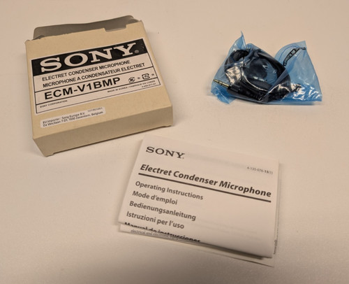 Sony ecm v1bmp microfono - ecm-v1bmp, a