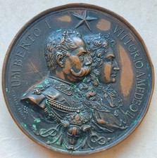 MEDAGLIA NIZZA CAVALLERIA UMBERTO I  VITTORIO AMEDEO SAVOIA REGGIMENTO STATICA 