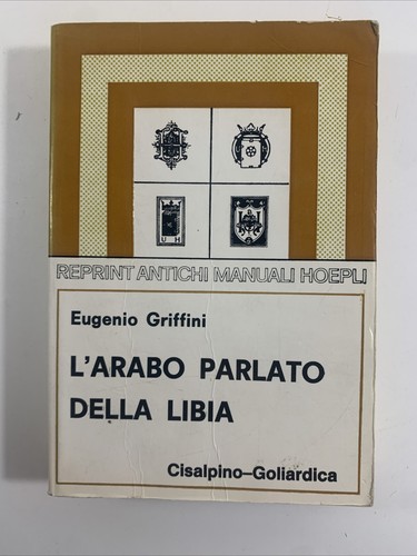 Arabo parlato della - l'arabo,