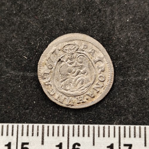 Moneta denaro 1677 - moneta,