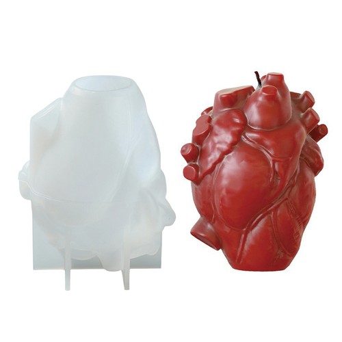Stampo cuore anatomico - 1x,