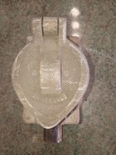 Vintage electric wall socket