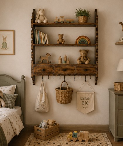 Scaffale pensile vintage - , in
