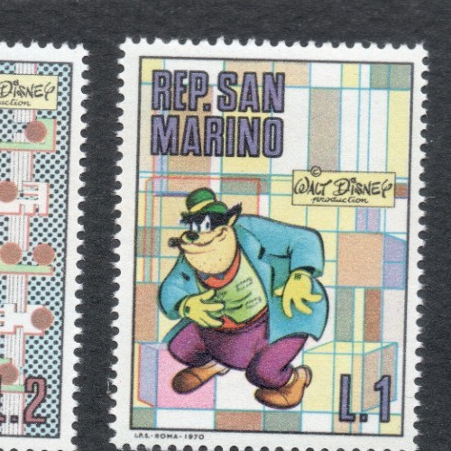 San marino 1970 disney - san,