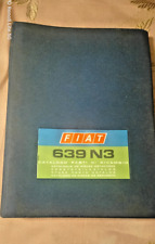 CATALOGO PARTI DI RICAMBIO MECCANICHE ORIGINALE FIAT  639N3 - 1971