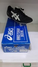 ASICS scarpe calcio TESTIMONIAL LIGHT 6 tacchett NERO/SILVER n.401/2  SLA2839092