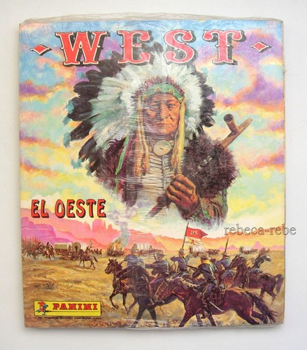 álbum cromos west oeste - cromos,