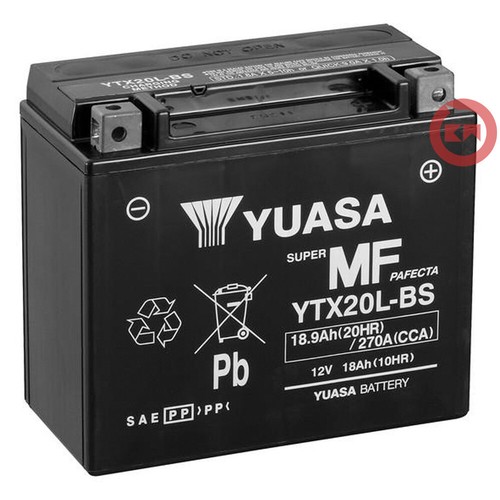 Batteria yuasa ytx20l - batteria, ytx20l-bs