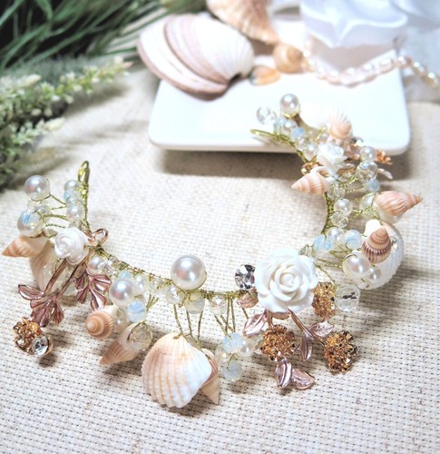 Tiara naturale conchiglia - , e