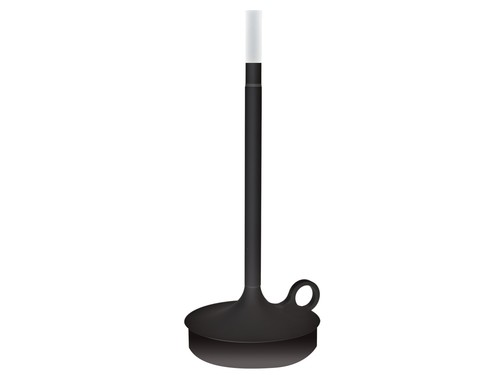 Lampada candle nera 100x295mm - nera,