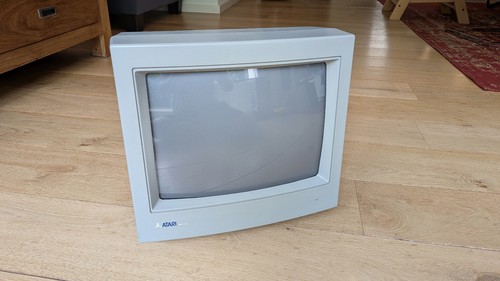 Monitor stereo colori atari - stereo,