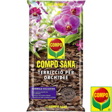 Compo SANA TERRICCIO TORBA PER ORCHIDEE con CONCIME E CORTECCIA DI PINO 5 Litri