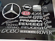 Lotto targhette stemmi fregi varie auto