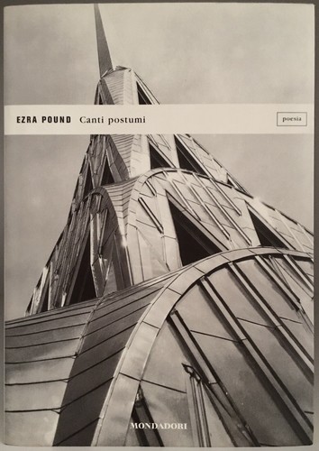 Ezra pound canti postumi - -,