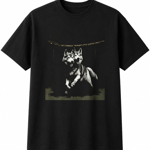 Shirt siberian husky dog - husky,