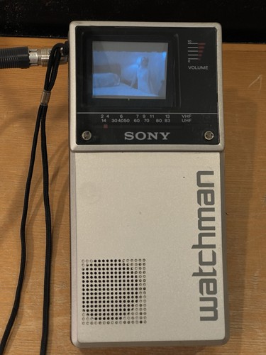 Sony watchman crt - tv, portatile